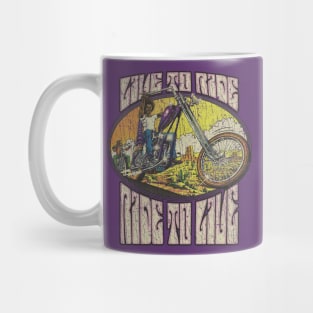 Ride to Live Desert Chopper 1972 Mug